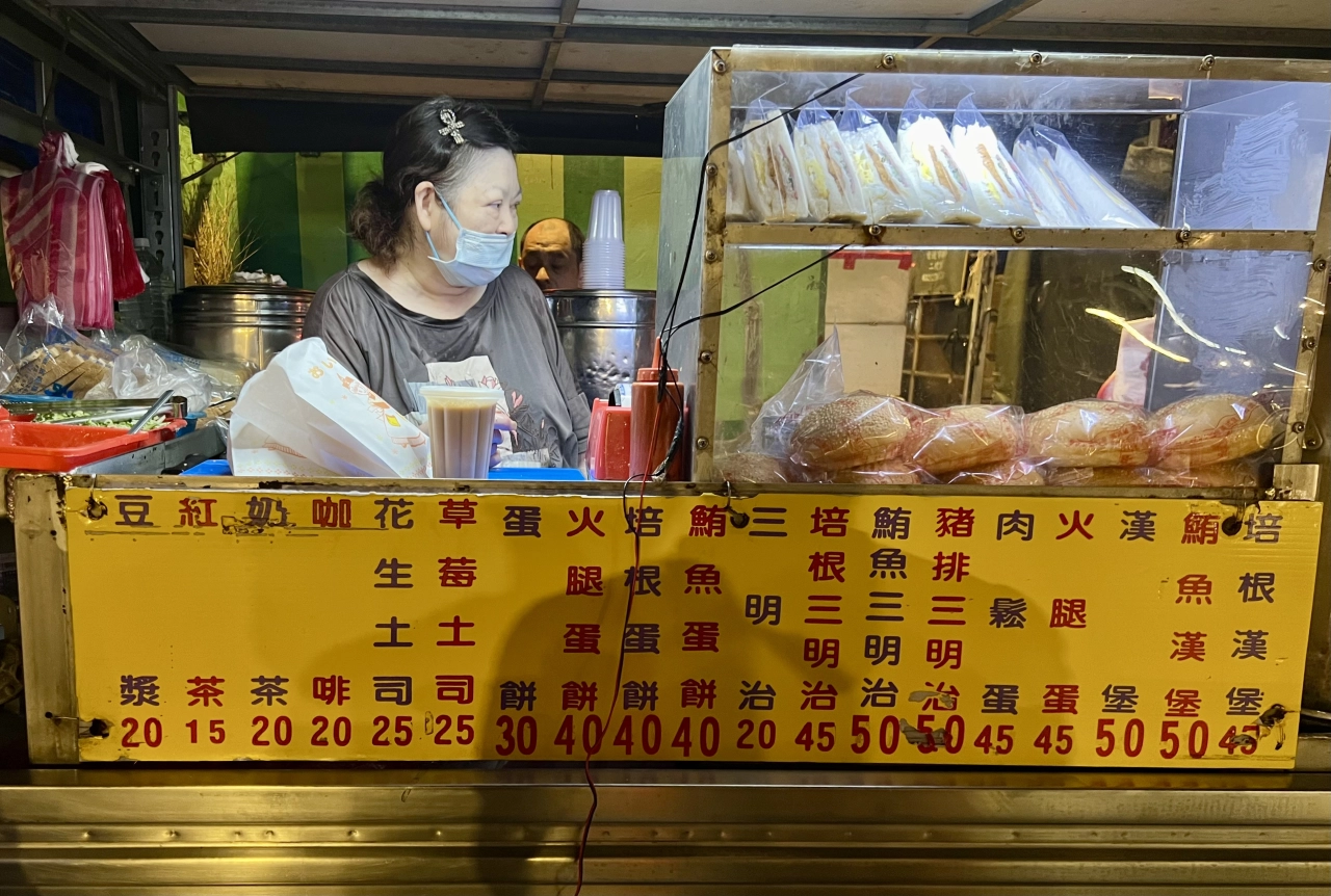 崁仔頂必吃,崁仔頂美食,無名早餐車