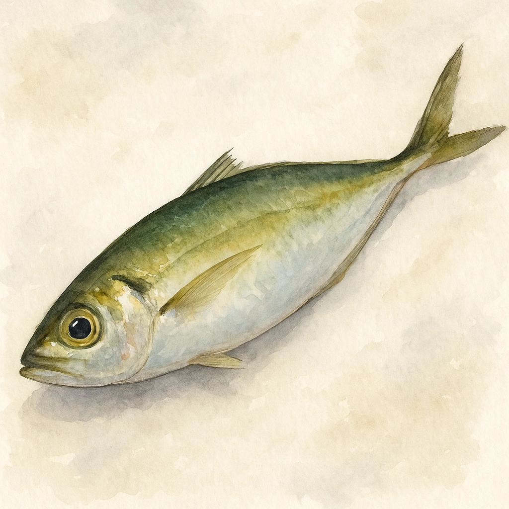 竹筴魚,竹莢魚,竹莢魚一夜干
