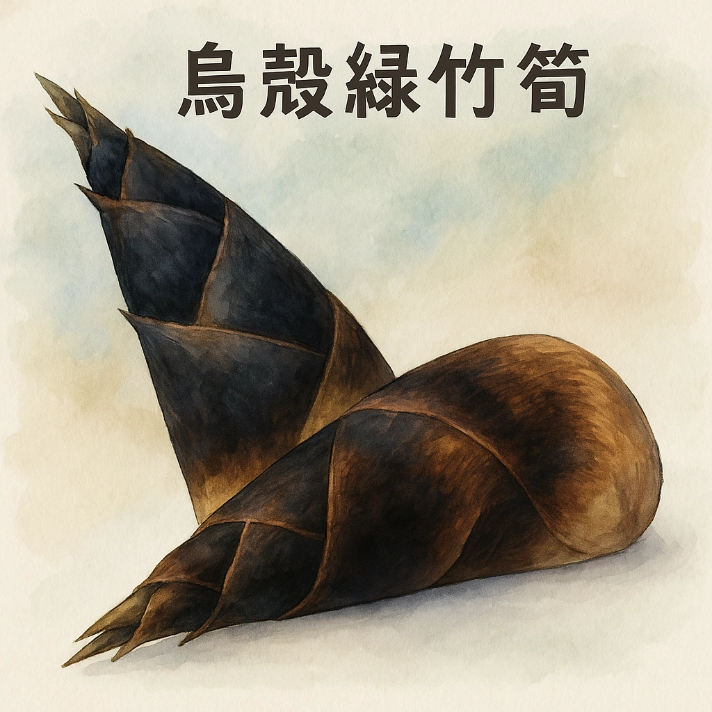 綠竹筍,烏殼綠竹筍,烏殼筍