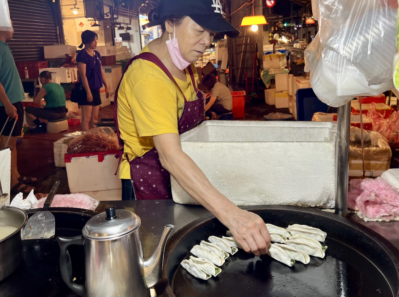 崁仔頂必吃,崁仔頂美食,阿珍鍋貼