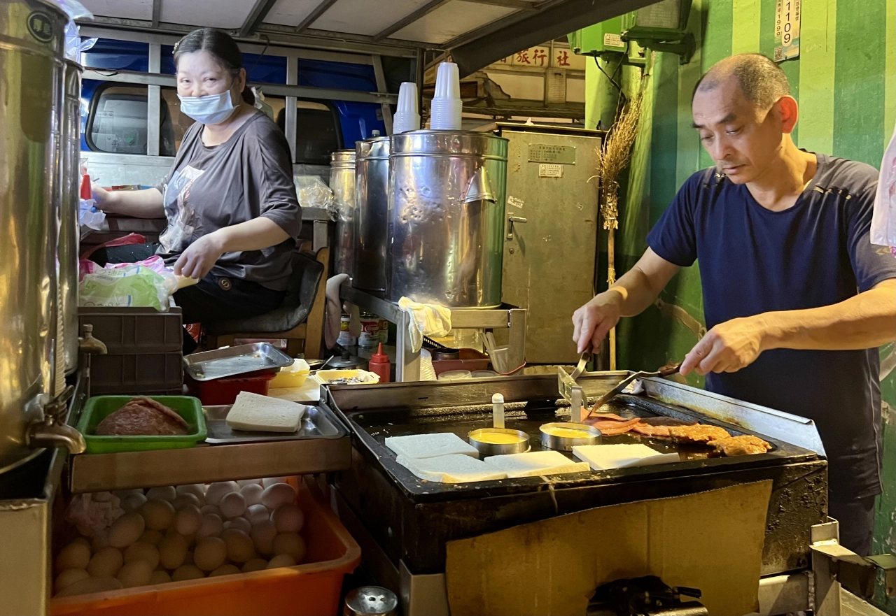 崁仔頂必吃,崁仔頂美食,無名早餐車