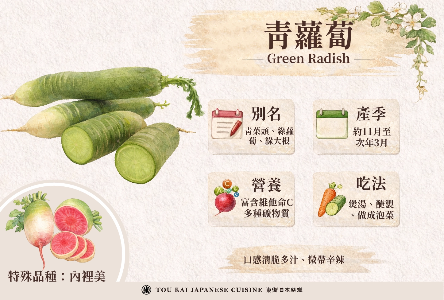 蘿蔔,醃蘿蔔,蘿蔔嬰